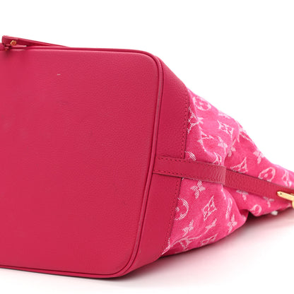 Louis Vuitton Denim Noefull MM Rose Indien 9 of 9