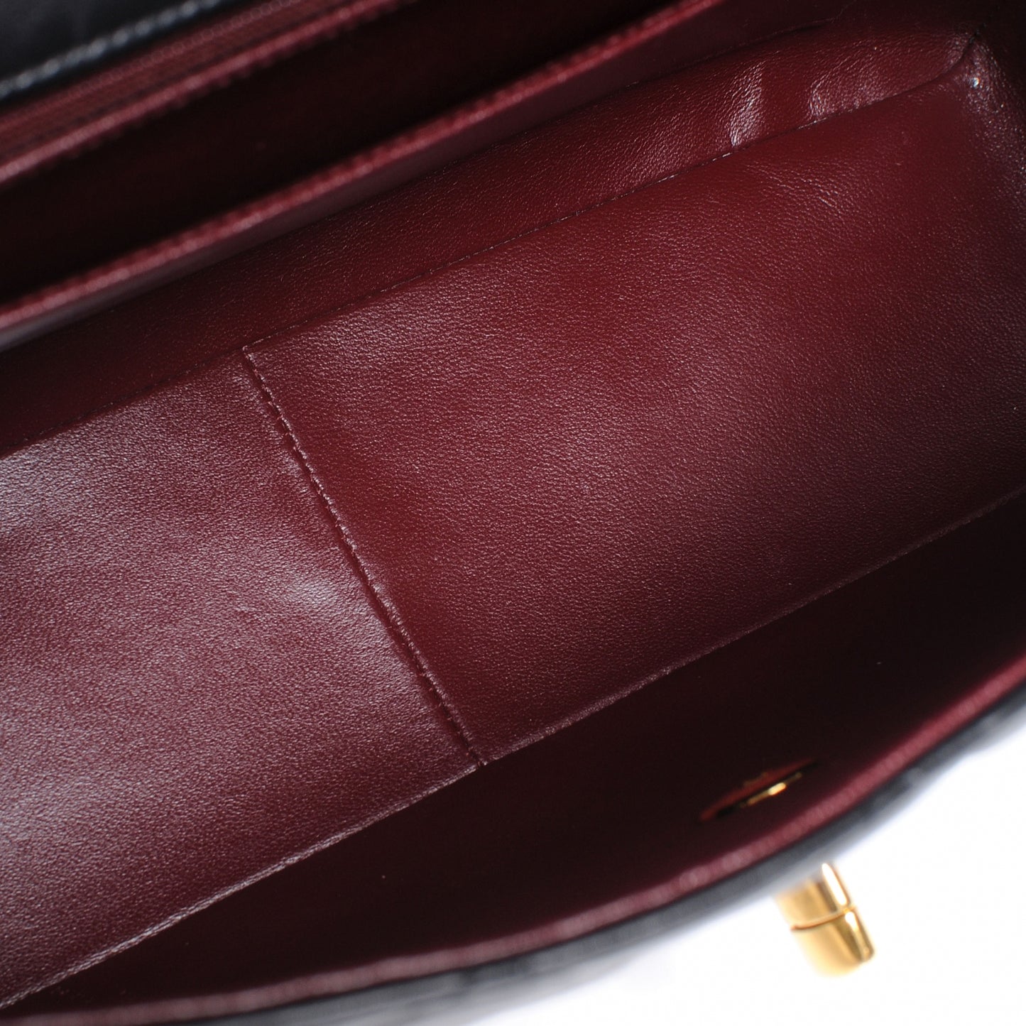Lambskin XL Jumbo Flap Black