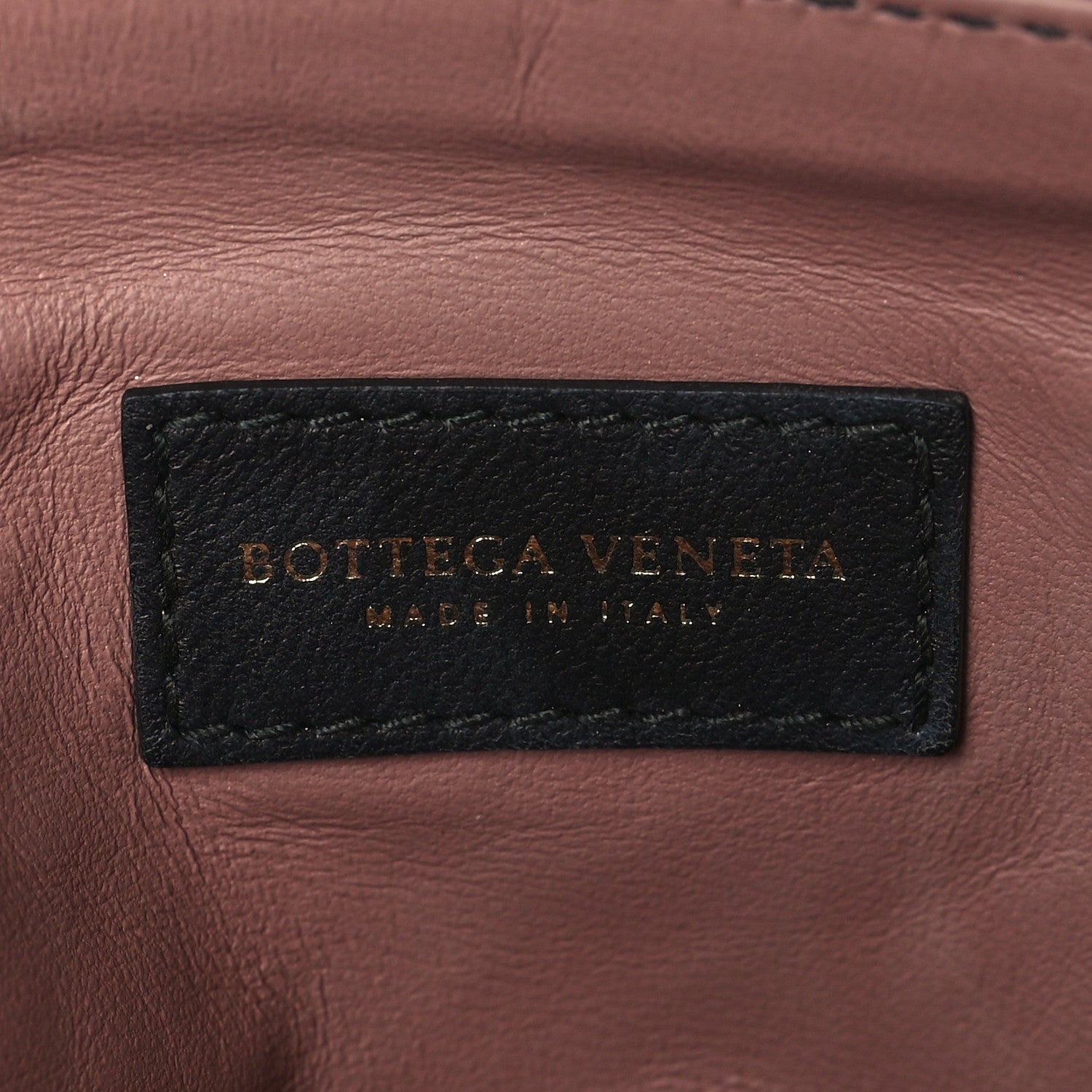 Bottega Veneta Nappa Intrecciato Small Cosmetic Pouch Black 6 of 7