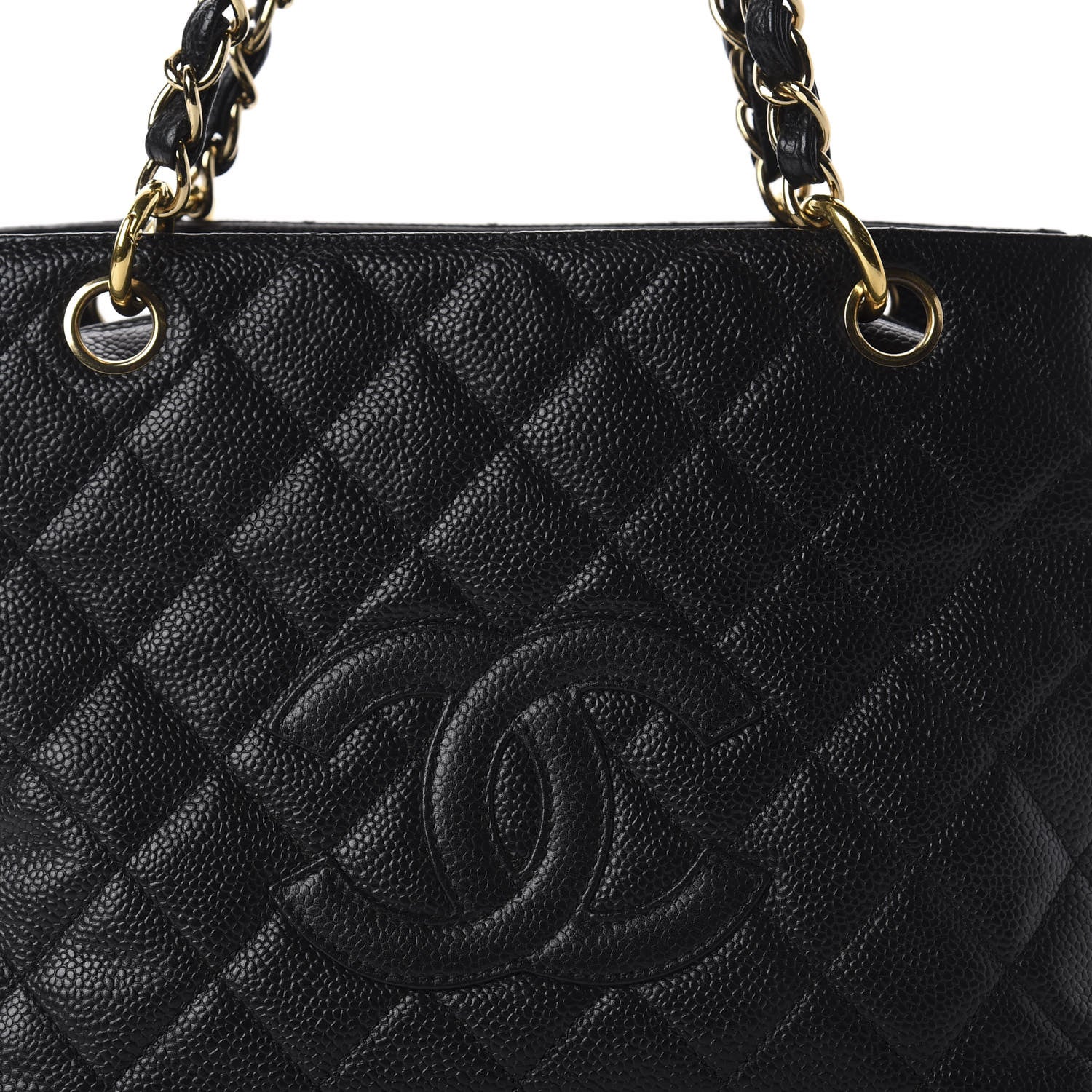 Chanel Caviar Quilted Petit Timeless Tote PTT Black 9 of 9