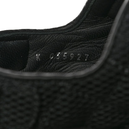 Chanel Mesh Velcro Dad Sandals 39 Black 6 of 9