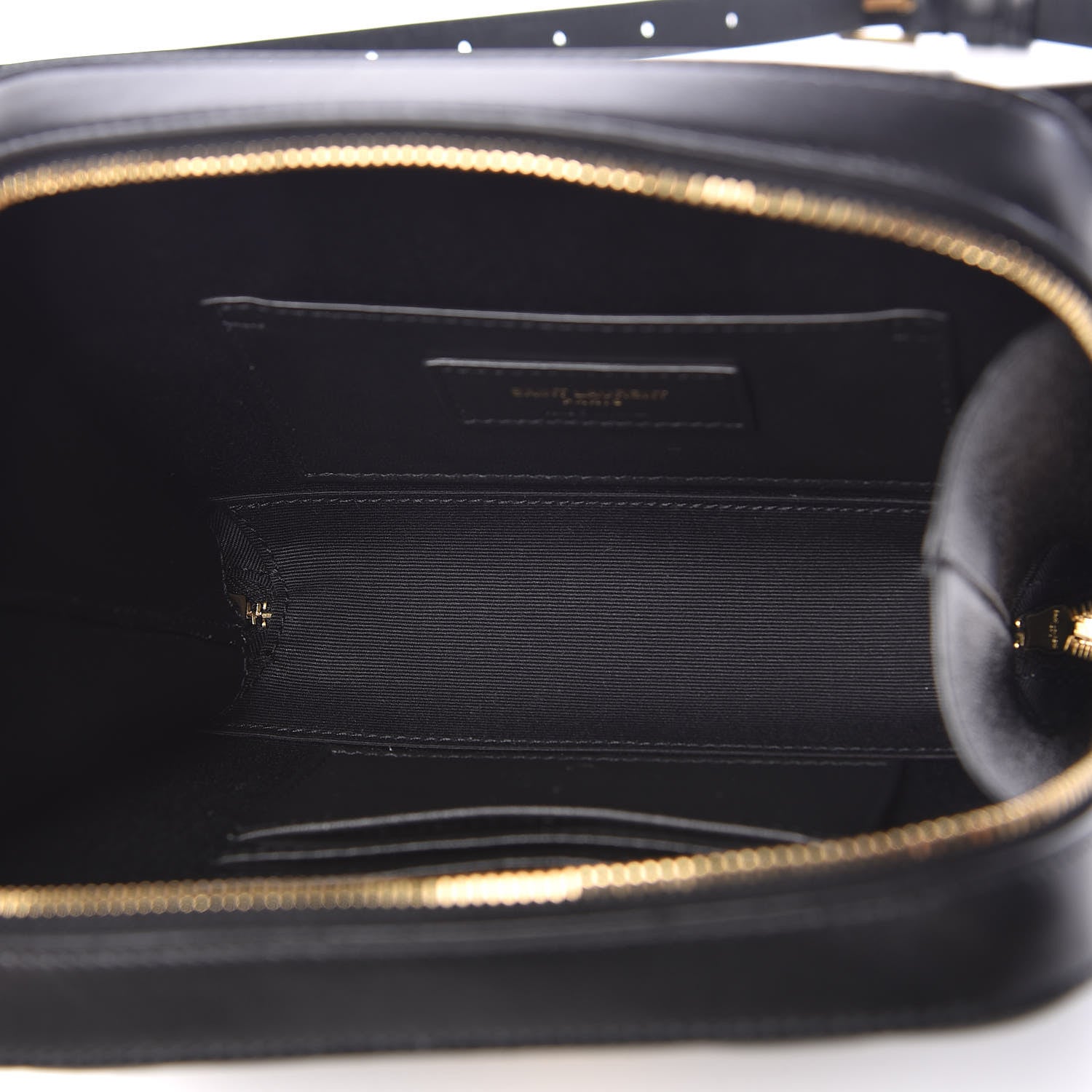 Saint Laurent Lambskin Matelasse Vicky Monogram Belt Bag Black 5 of 9