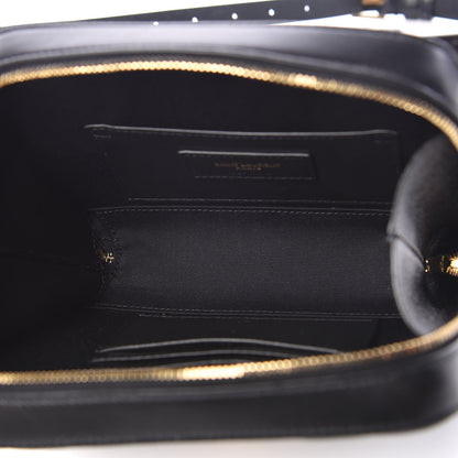 Saint Laurent Lambskin Matelasse Vicky Monogram Belt Bag Black 5 of 9