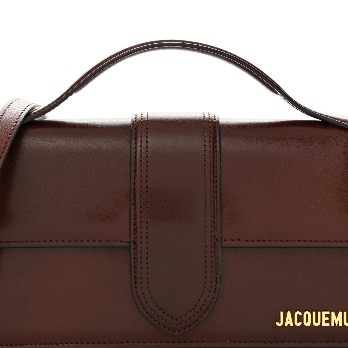 Smooth Calfskin Le Grand Bambino Dark Brown