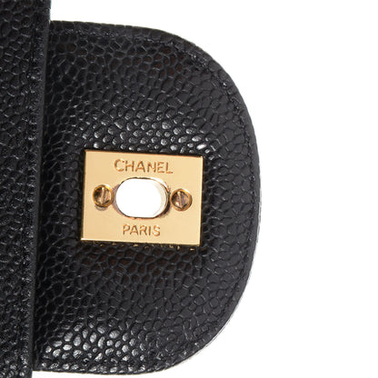 Chanel Caviar Maxi Single Flap Black 9 of 9