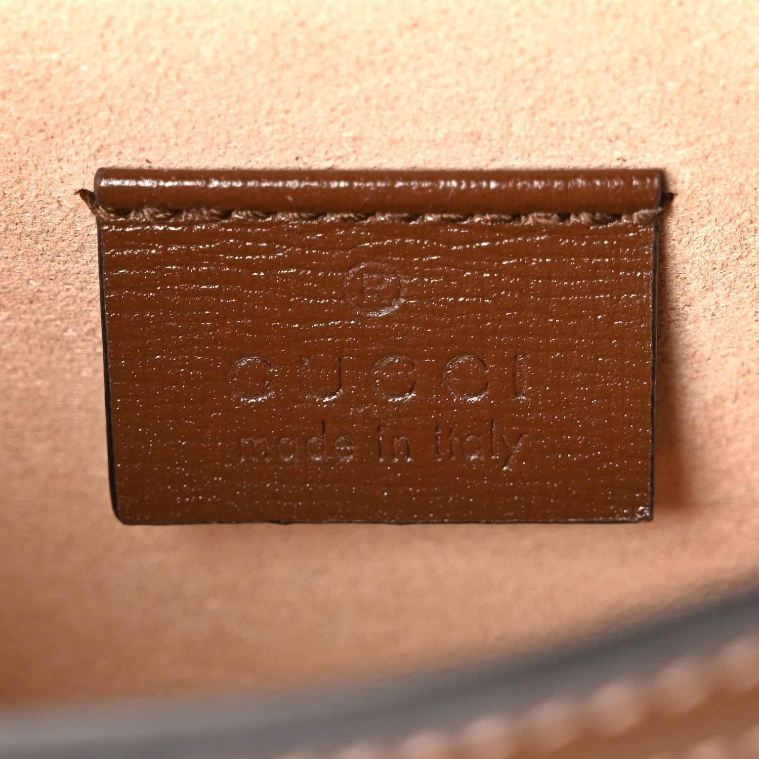 Gucci GG Supreme Monogram Mini Horsebit 1955 Shoulder Bag Beige Brown Sugar 6 of 10