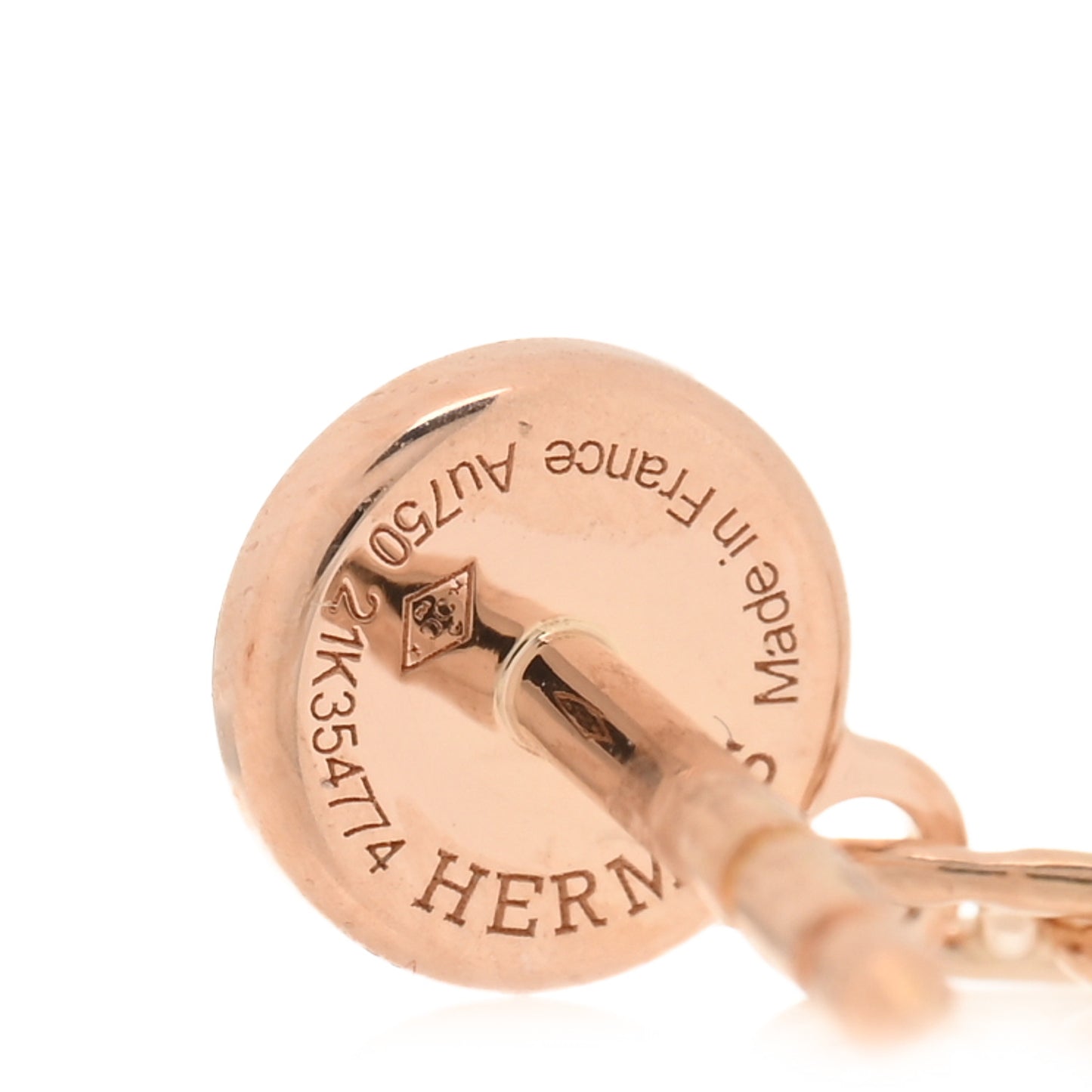 18K Rose Gold Diamond TPM Farandole Drop Earrings
