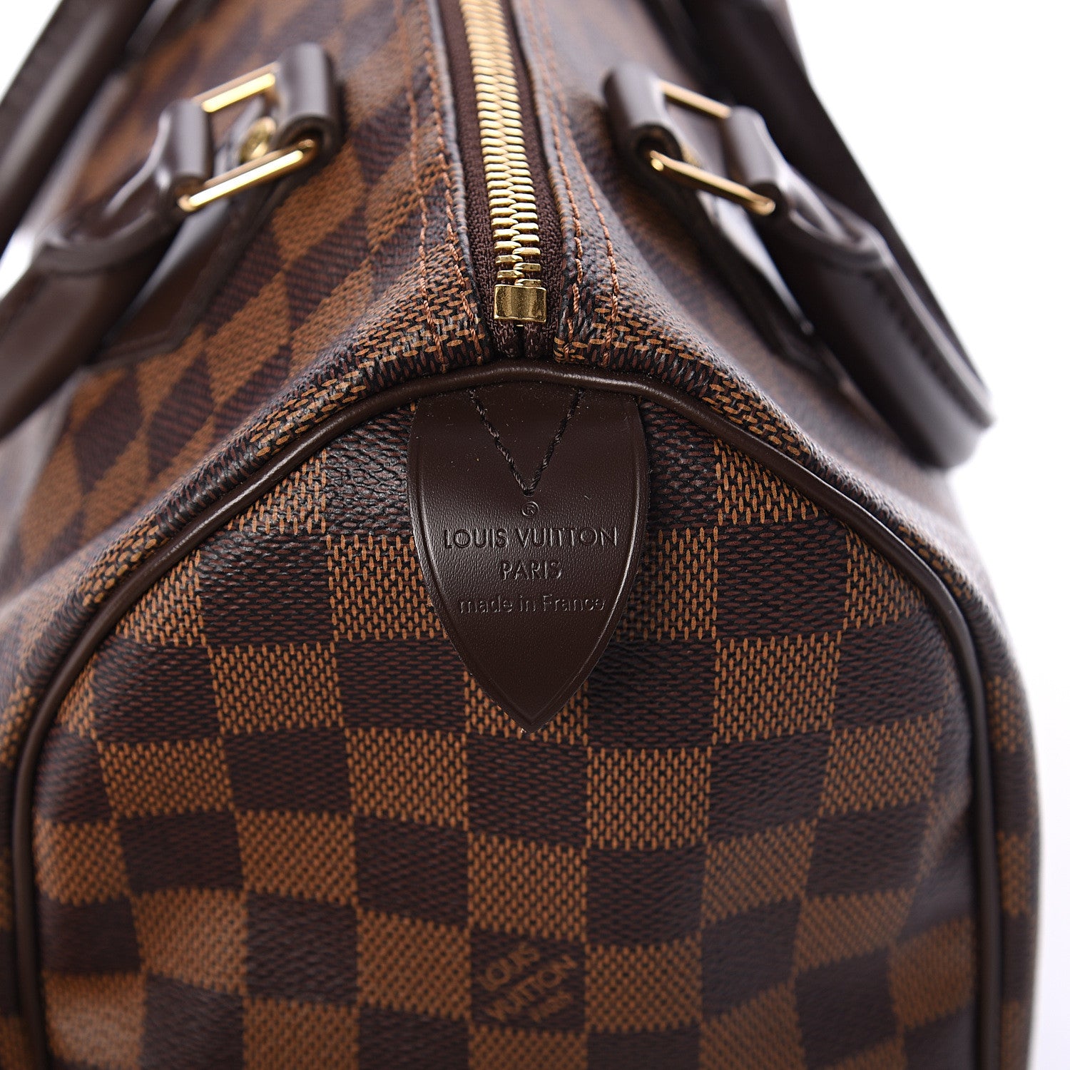Louis Vuitton Damier Ebene Speedy 25 5 of 8
