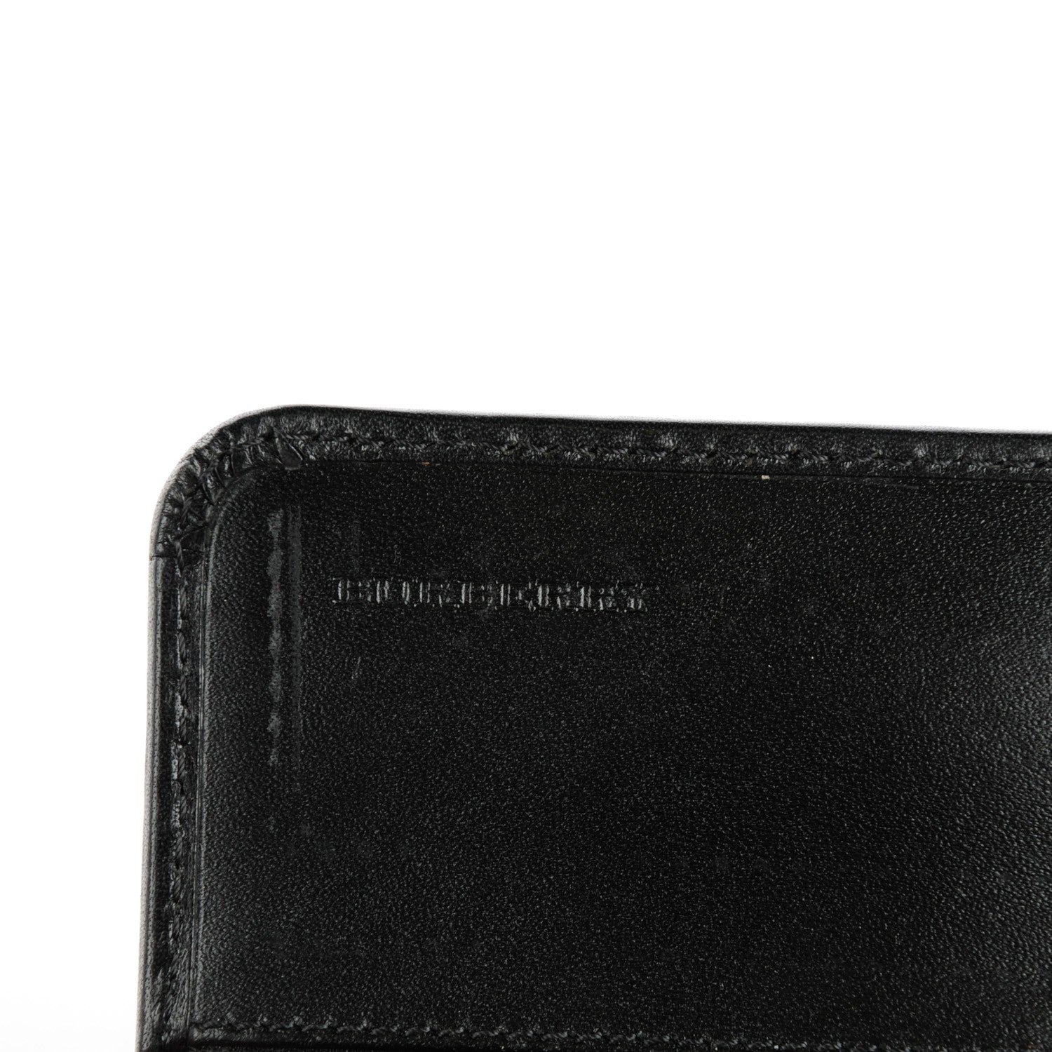 Burberry Grainy Calfskin Continental Wallet Black 6 of 7