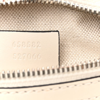 Gucci Calfskin GG Tennis Embossed Belt Bag Mystic White 7 of 10