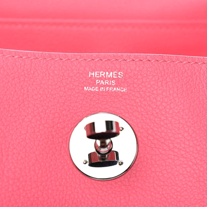 Hermes Evercolor Lindy 26 Rose Azalee 6 of 9
