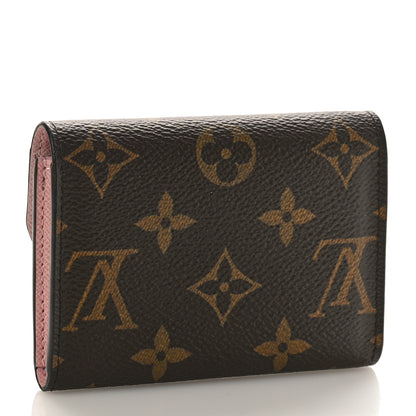 Louis Vuitton Monogram Rosalie Coin Purse Rose Ballerine 3 of 9