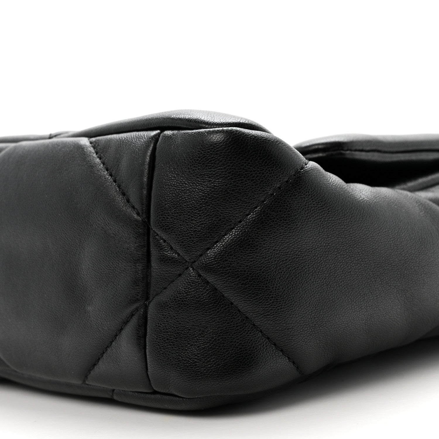Chanel Lambskin Quilted Medium Chanel 19 Flap Black 10 of 10