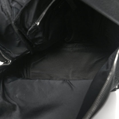 Burberry Calfskin Logo Embossed Backpack Black 4 of 8