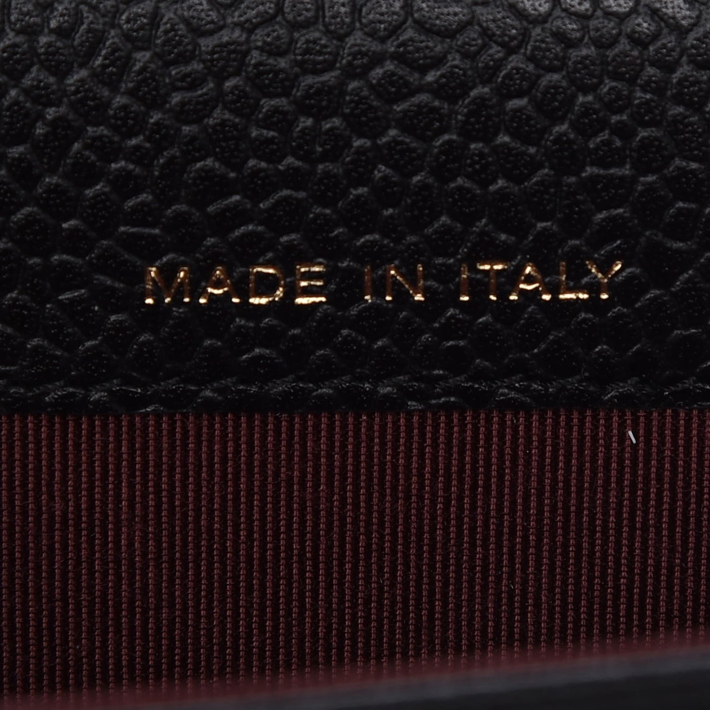 Caviar Quilted Flap Card Holder Black