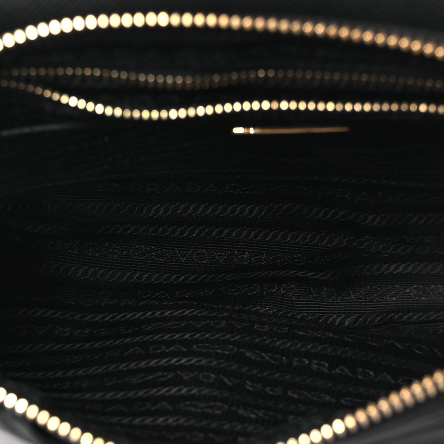 Tessuto Nylon Saffiano Crossbody Bag Black