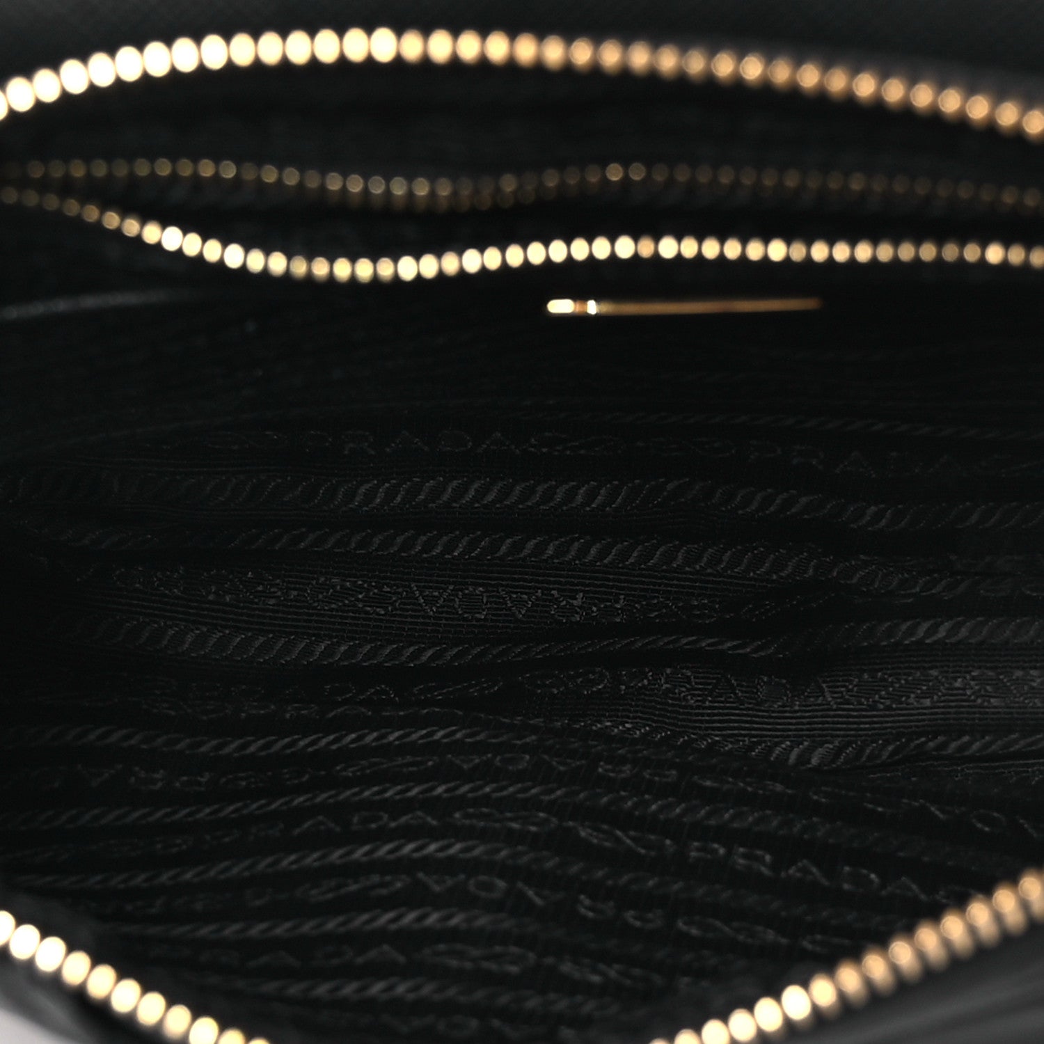 Prada Tessuto Nylon Saffiano Crossbody Bag Black 9 of 25