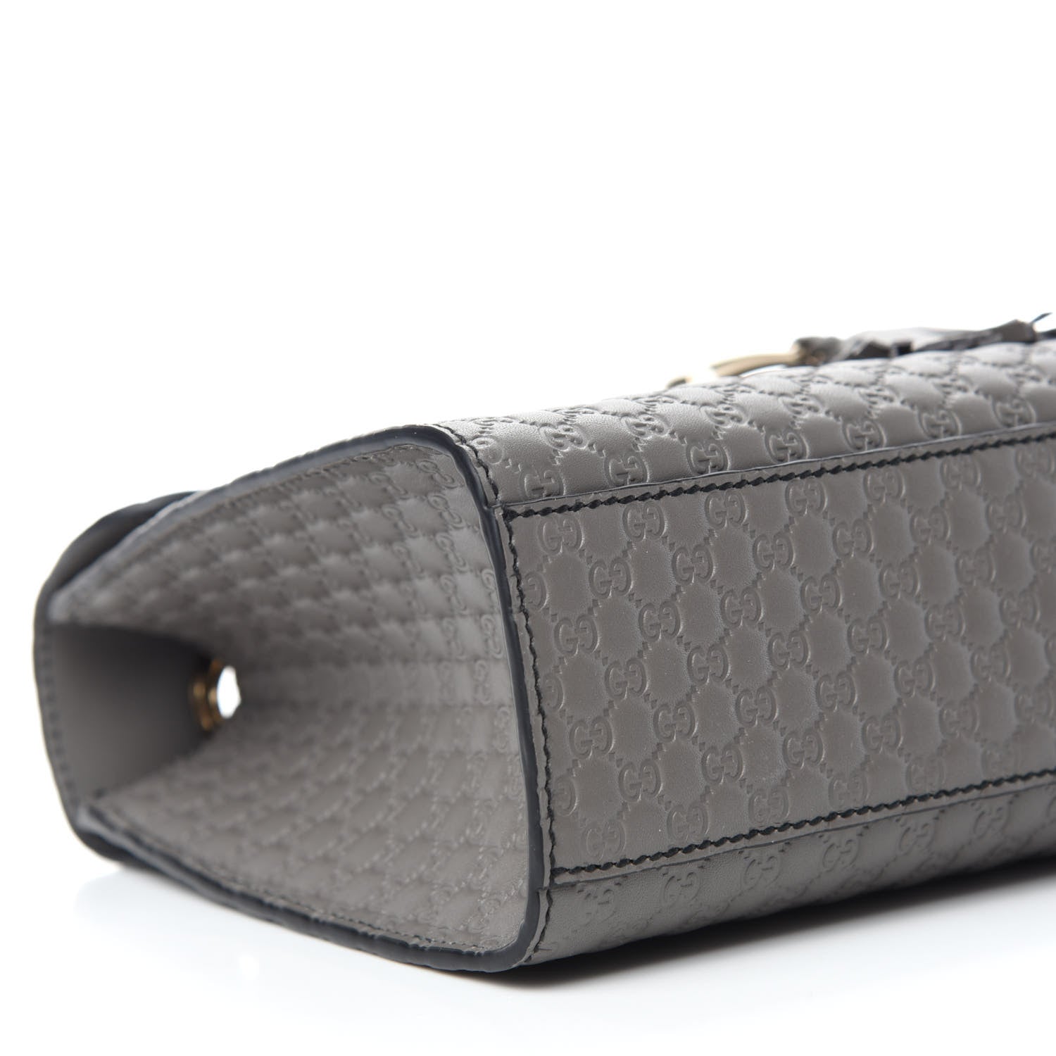 Gucci Soft Microguccissima Medium Emily Chain Shoulder Bag Loess 6 of 11