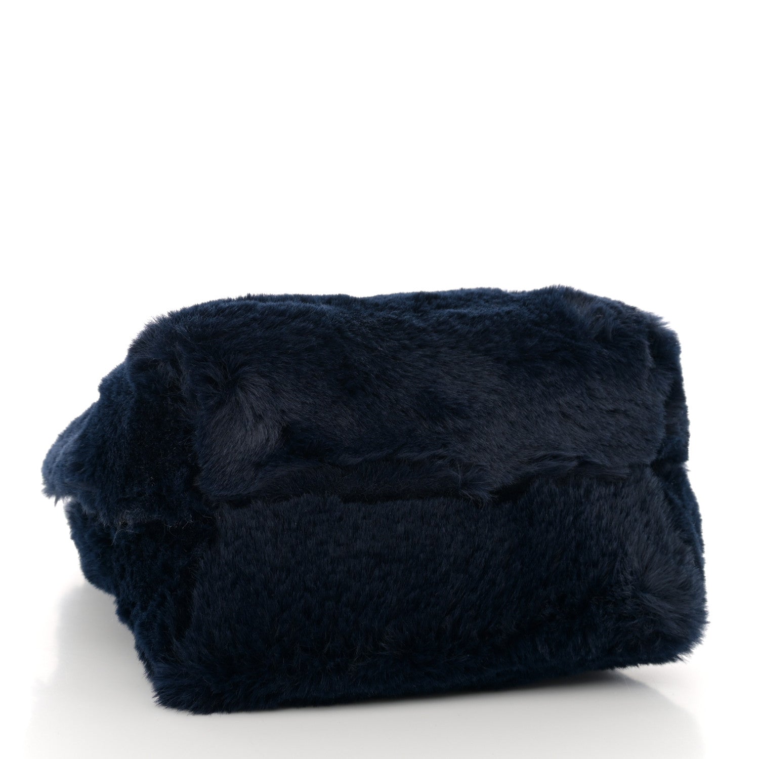 Mansur Gavriel Faux Fur Mini Bucket Bag Blueberry 4 of 10