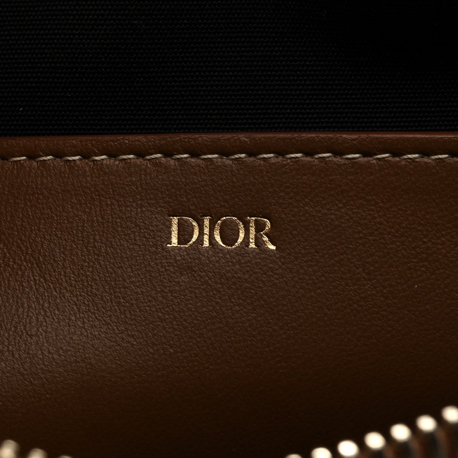 Christian Dior Coated Canvas CD Diamond Hit The Road A5 Pouch Coffee 6 of 8