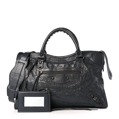 Balenciaga Agneau Classic Hardware City Gris Fossile 1 of 8