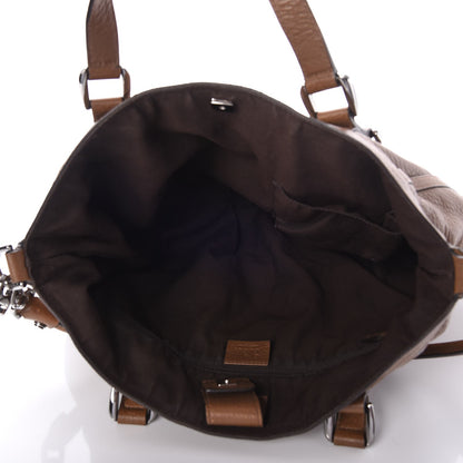 Gucci Pebbled Calfskin Medium Abbey Convertible Tote Brown 6 of 10