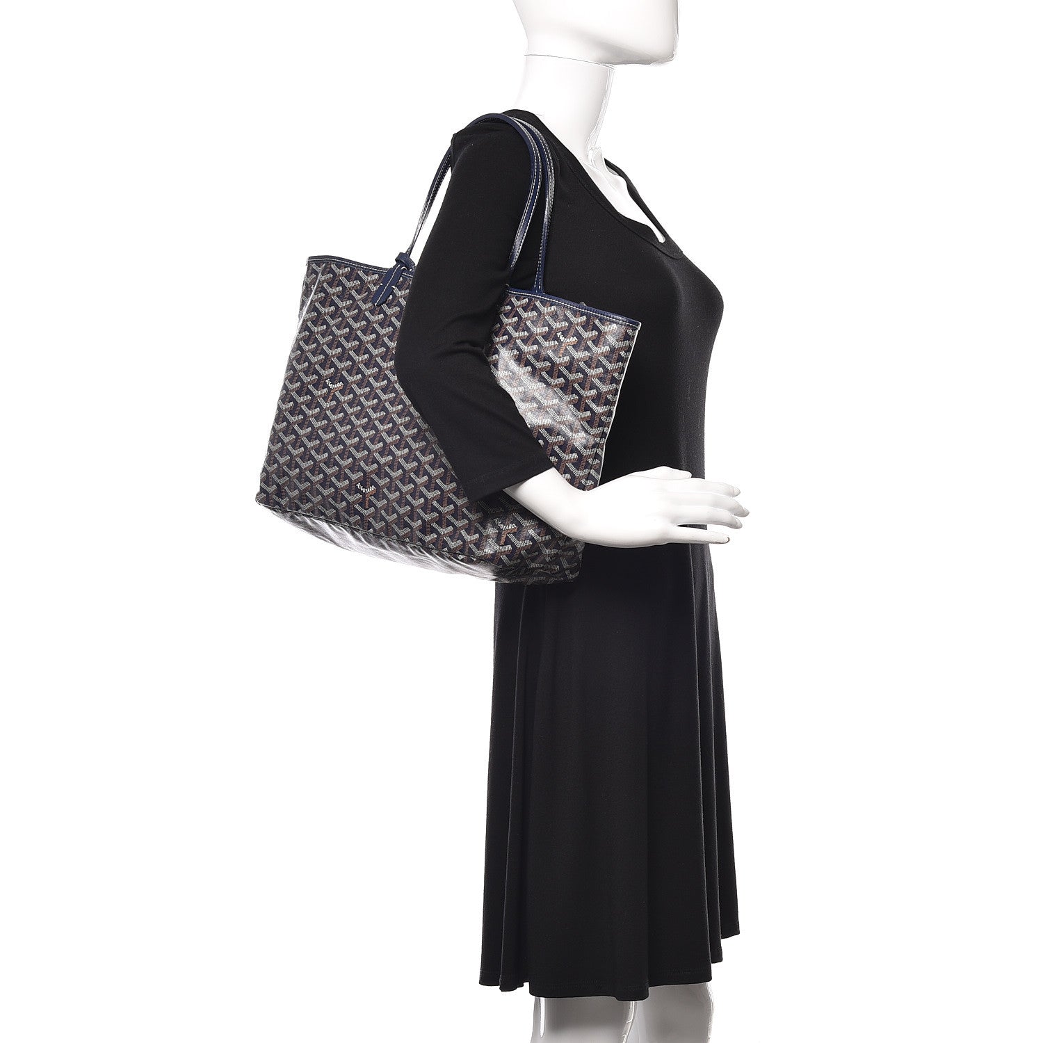 Goyard Goyardine Saint Louis PM Navy 2 of 10
