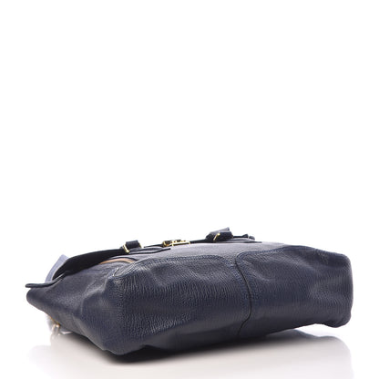 3.1 Phillip Lim 3.1 Textured Calfskin Large Pashli Satchel Ink 4 of 15