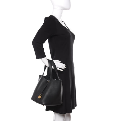Hermes Taurillon Clemence Picotin Lock 22 MM Black 2 of 11