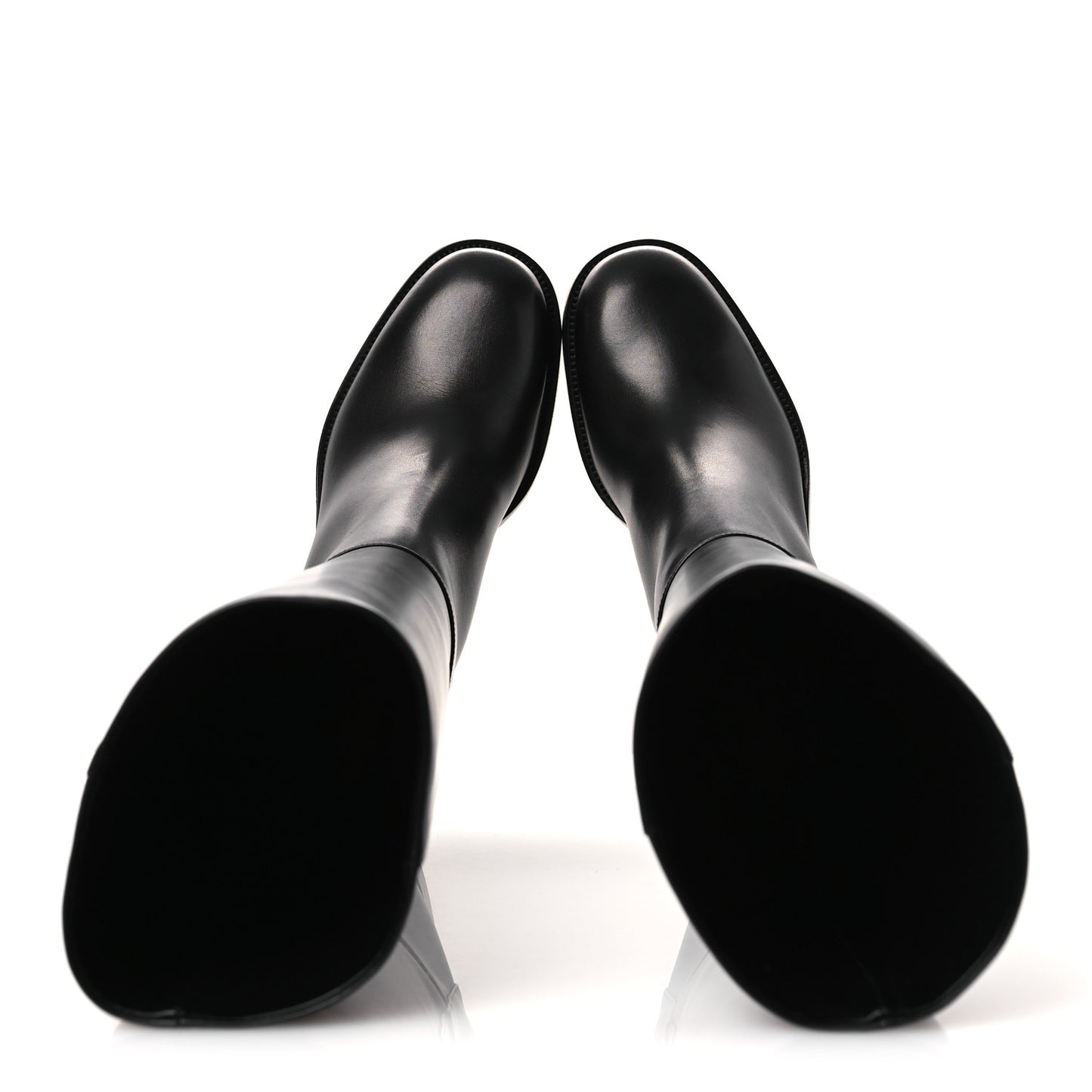 Calfskin Lasso 40 Boots 39 Black