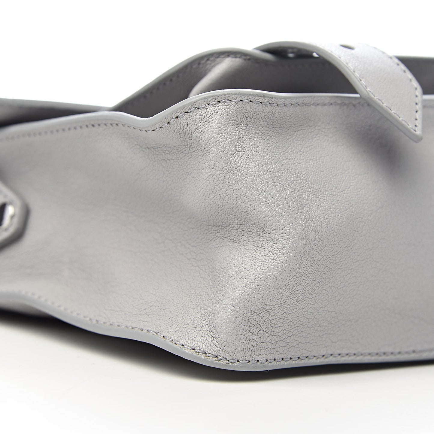 Lambskin Tiny PS1 Satchel Fog