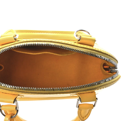 Louis Vuitton Epi Alma BB Citron 5 of 11