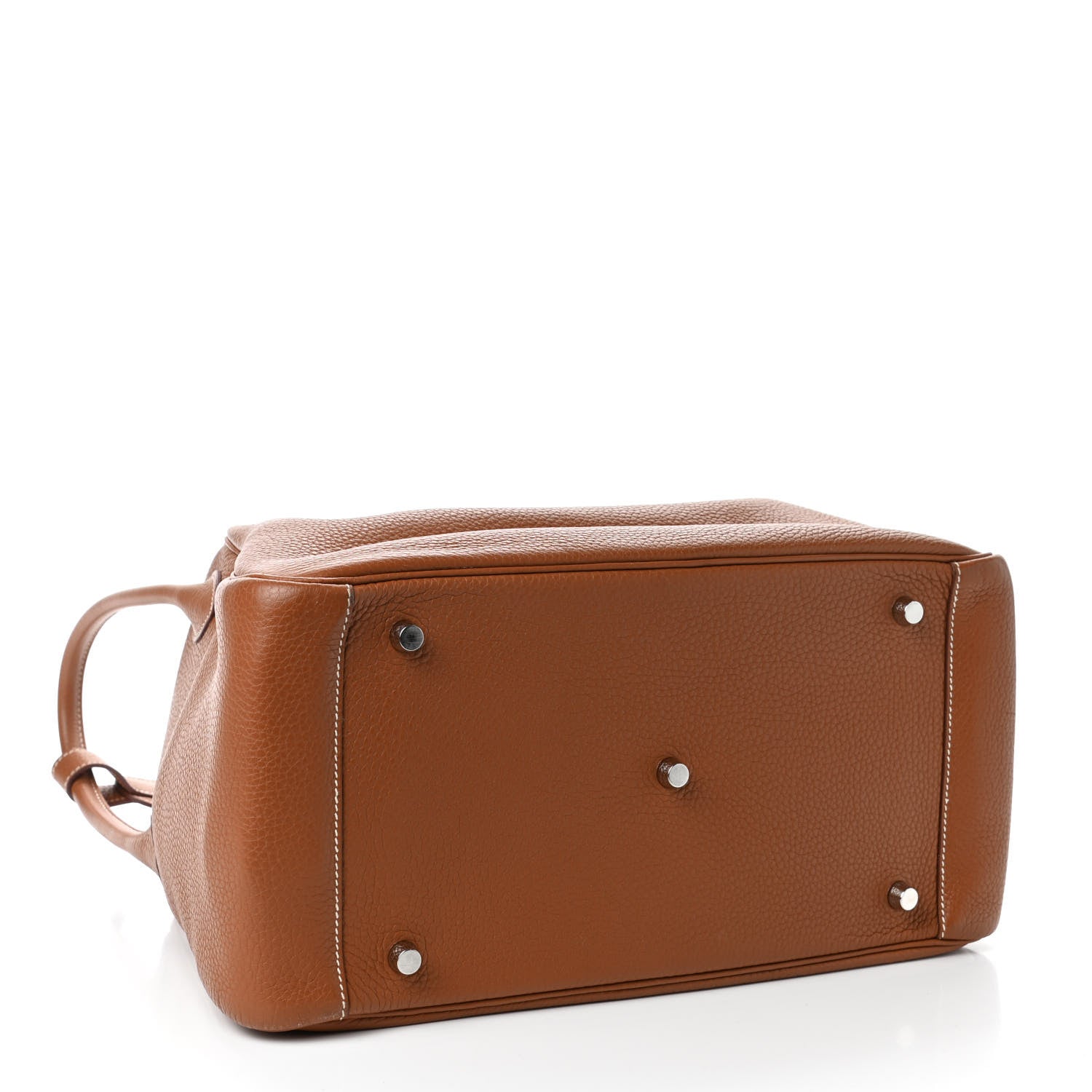 Hermes Taurillon Clemence Lindy 34 Gold 3 of 4