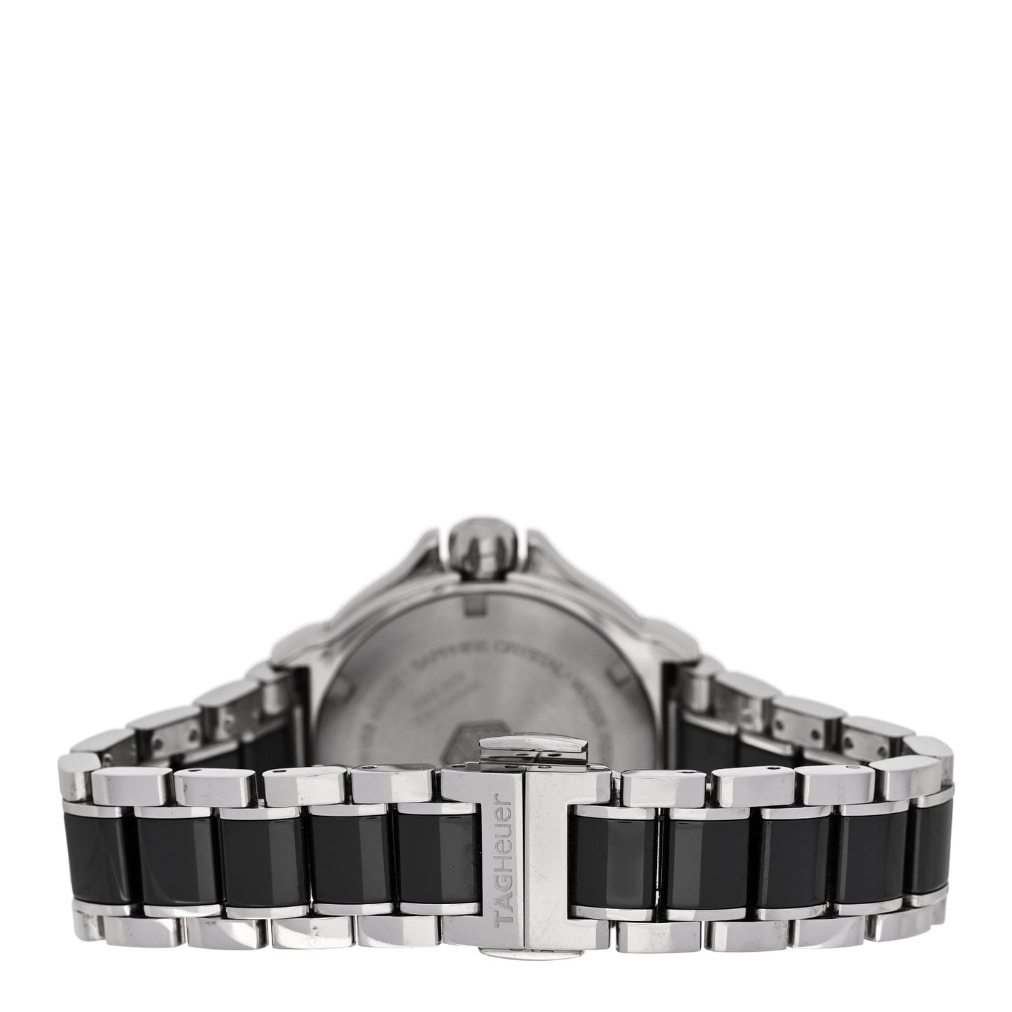 Stainless Steel Ceramic Diamond Bezel 34mm Formula 1 Lady Quartz Watch Black WAH1214