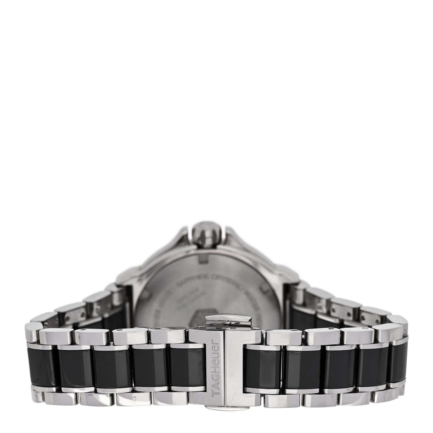 Tag Heuer Stainless Steel Ceramic Diamond Bezel 34mm Formula 1 Lady Quartz Watch Black WAH1214 3 of 4