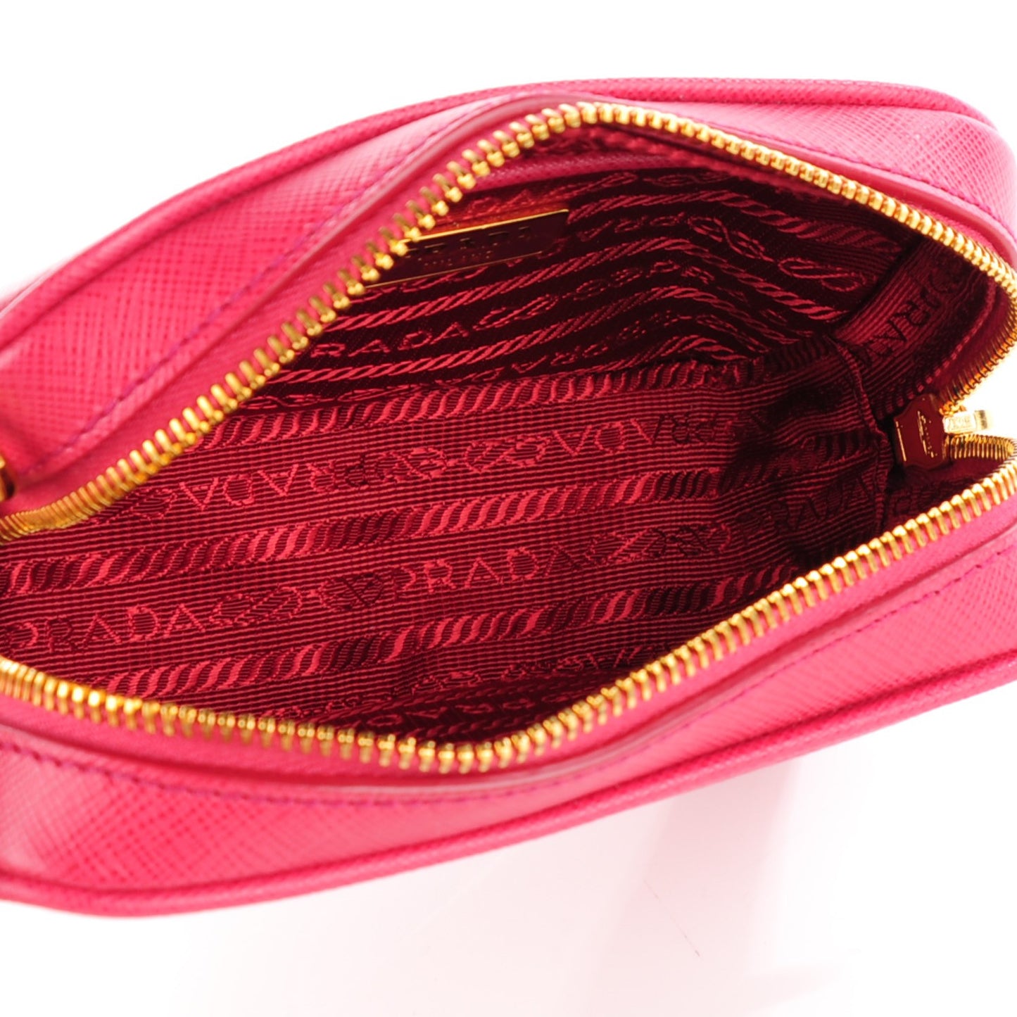 Saffiano Mini Camera Crossbody Peonia