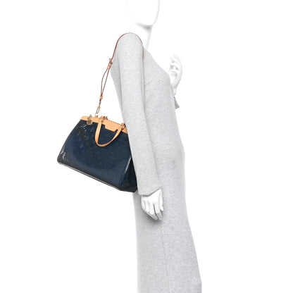 Louis Vuitton Vernis Brea MM Grand Blue 2 of 9