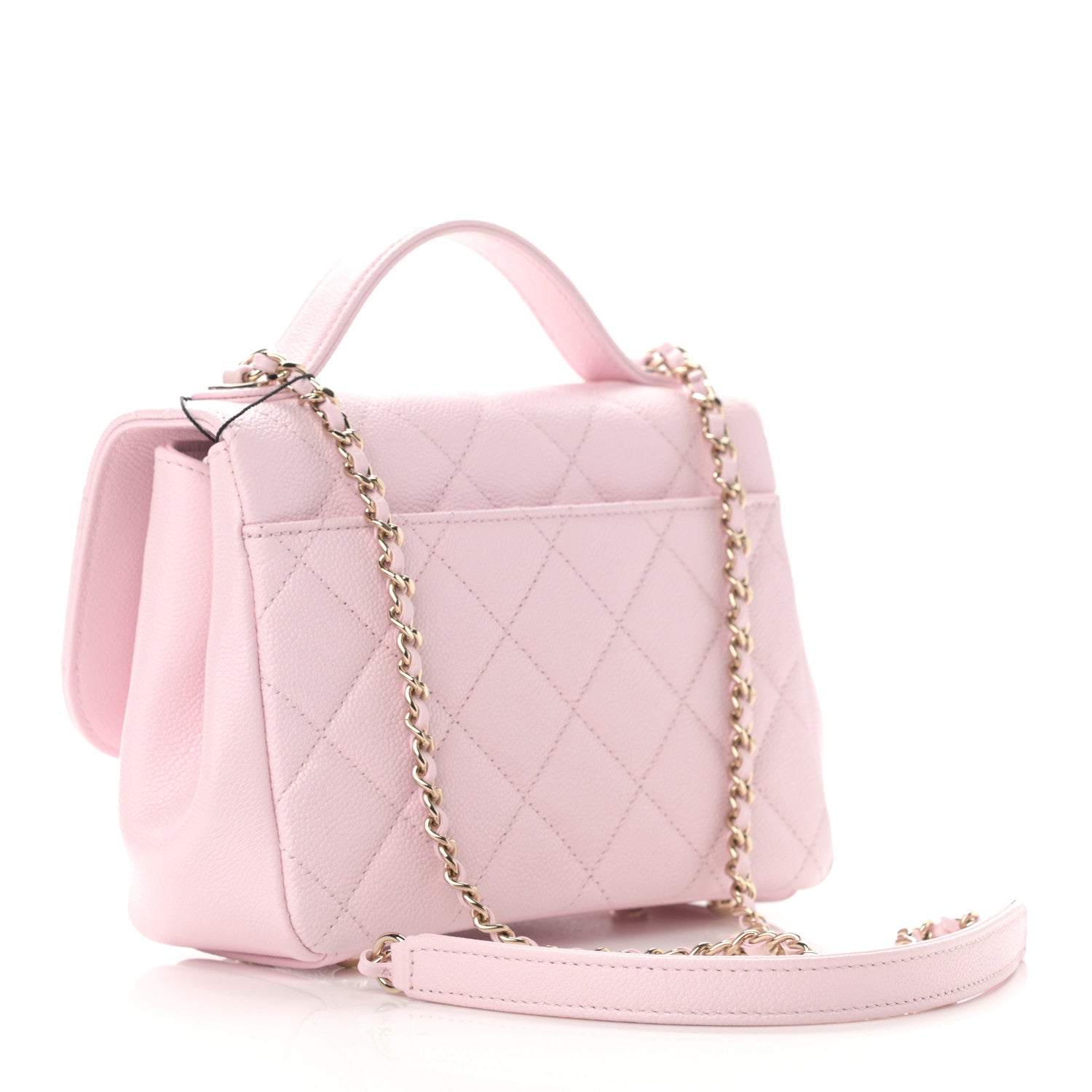 Chanel Caviar Quilted Small Business Affinity Flap Light Pink 3 of 11