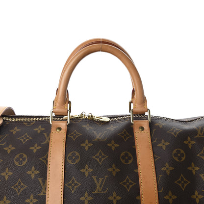 Louis Vuitton Monogram Keepall Bandouliere 55 9 of 12
