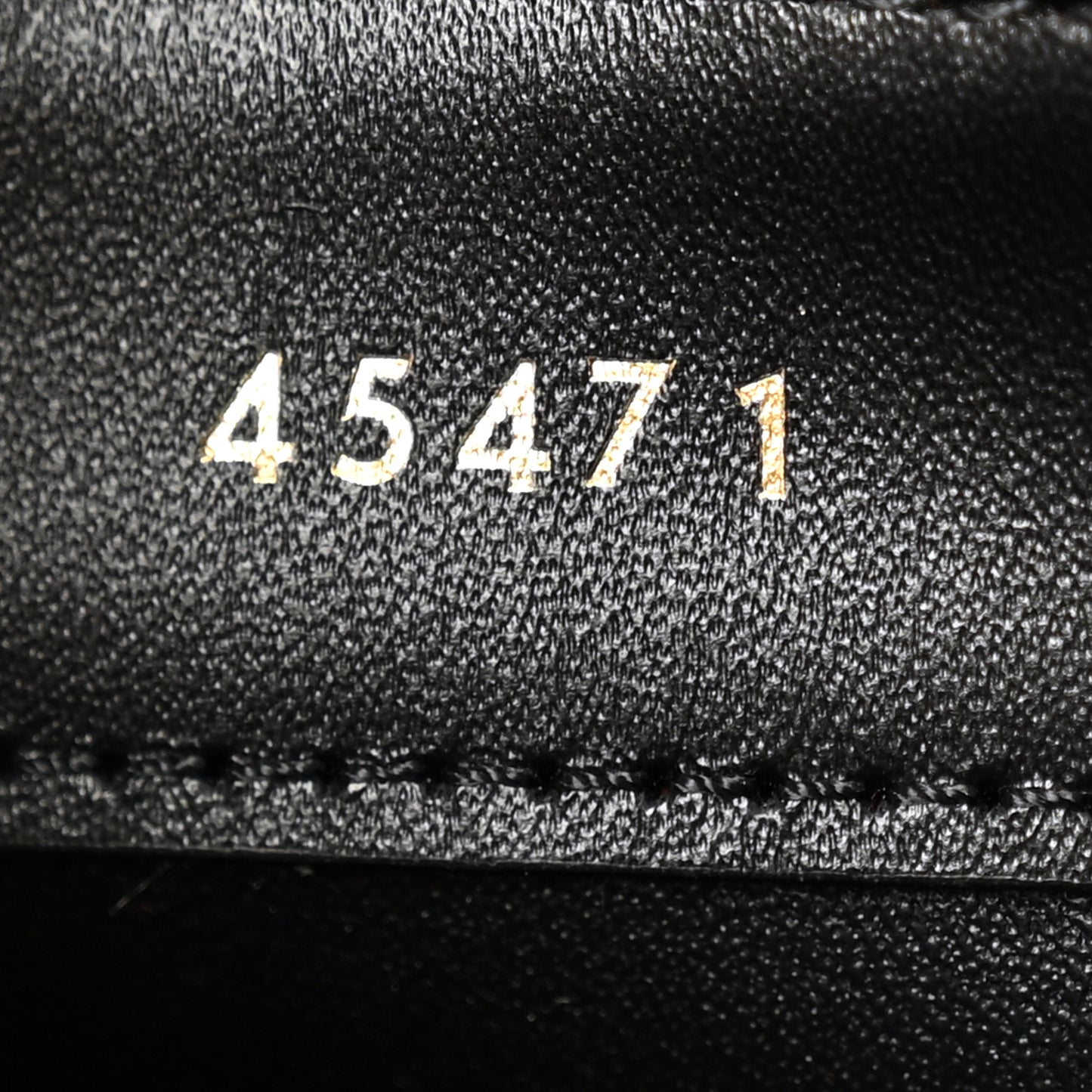 Satinated Calfskin Small 16 Top Handle Bag Black