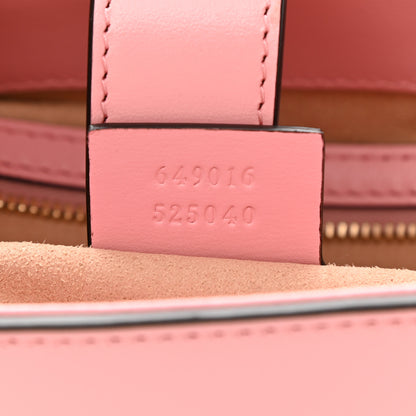 Gucci Boarded Plutone Calfskin Medium Jackie 1961 Tote Wild Rose 7 of 11