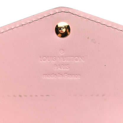 Louis Vuitton Vernis Sarah Wallet NM Rose Ballerine 6 of 11