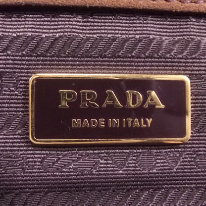 Prada Suede Logo Bowler 7 of 10