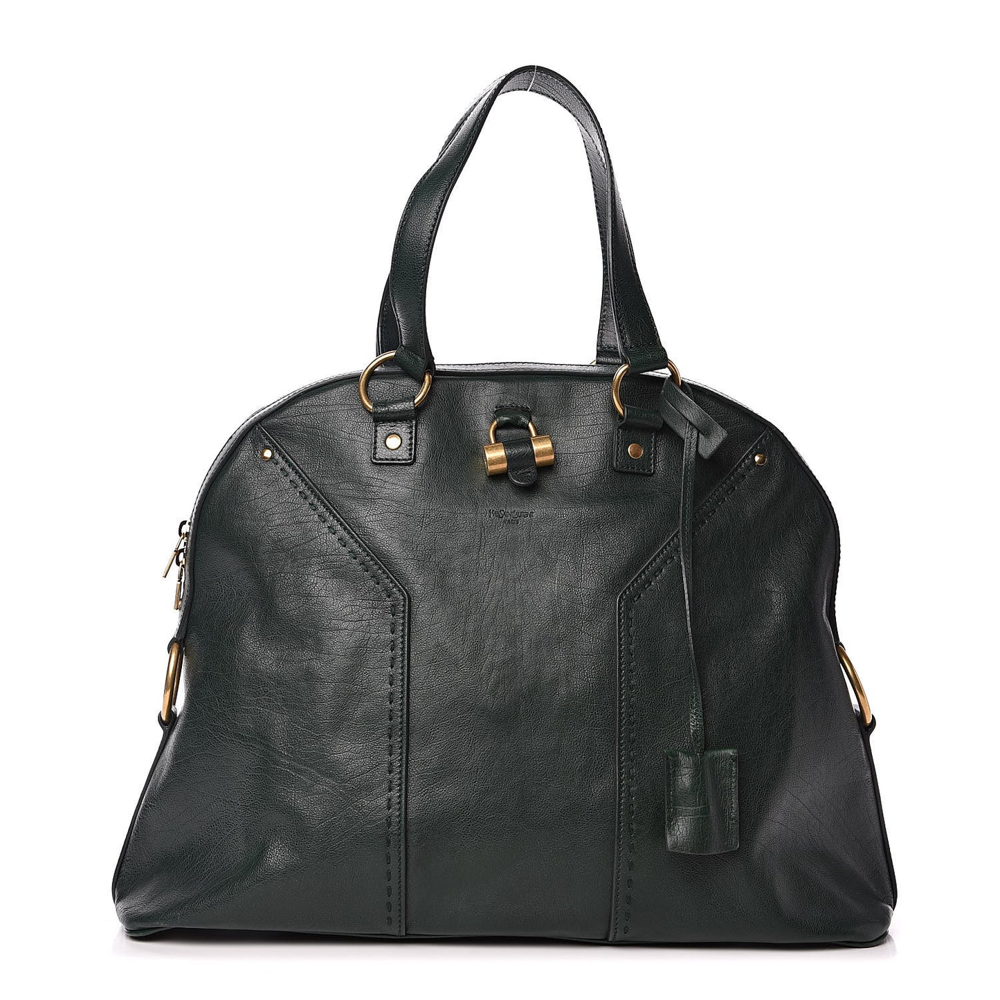 Calfskin Oversized Muse Green