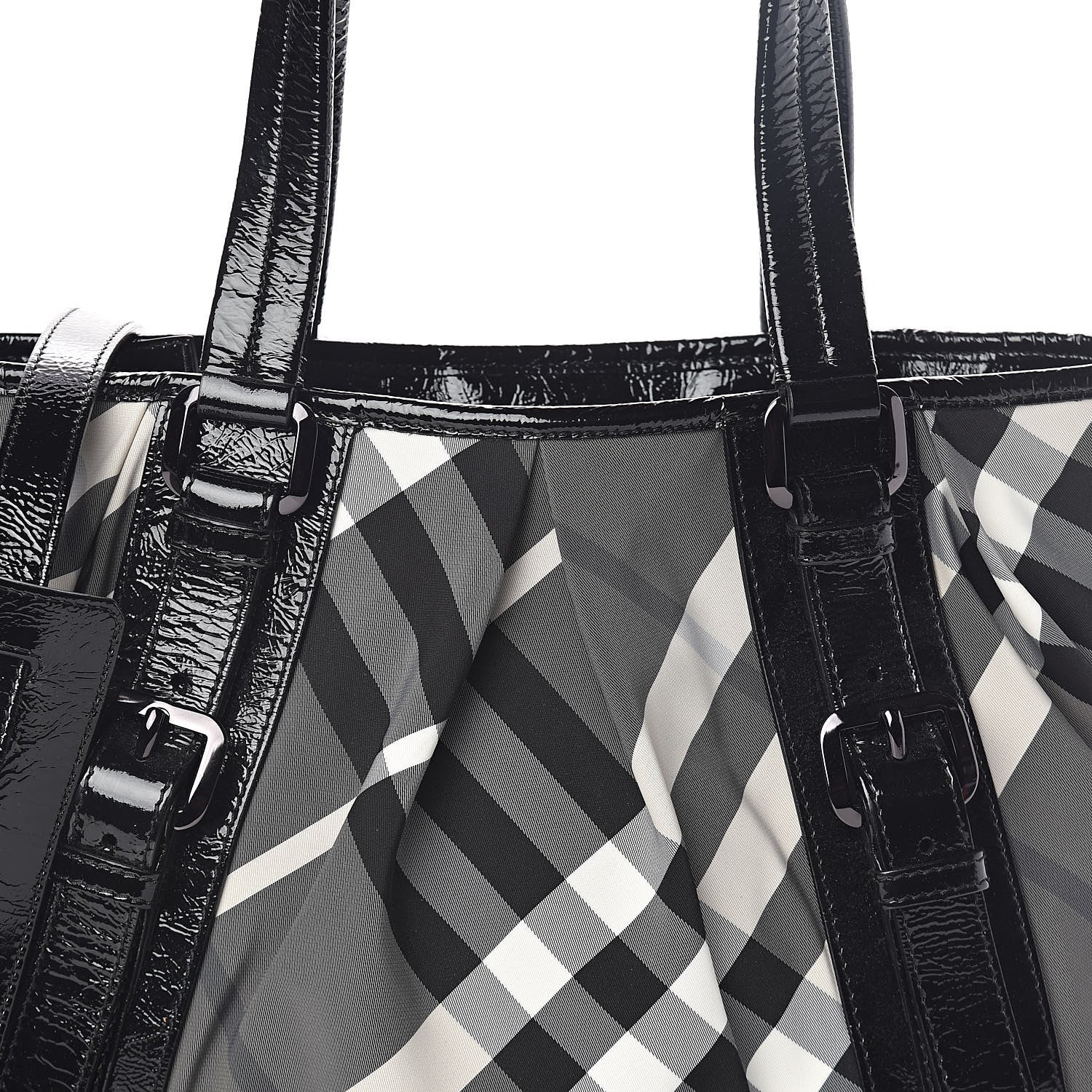 Burberry Nylon Beat Check Lowry Black 8 of 10