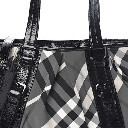 Burberry Nylon Beat Check Lowry Black 8 of 10