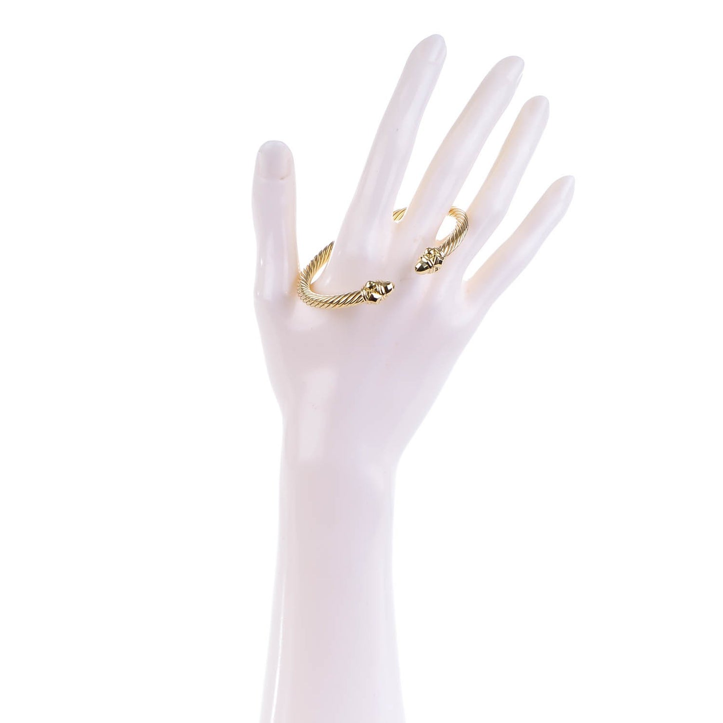 18K Yellow Gold 5mm Cable Renaissance Bracelet