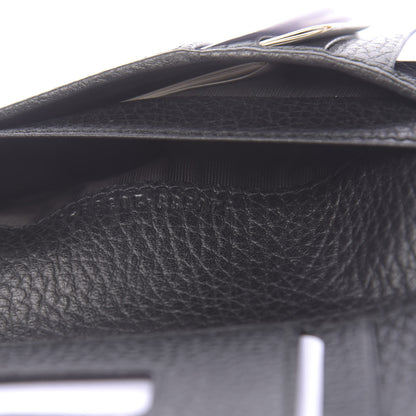 Gucci Dollar Calfskin GG Marmont Zipped Wallet Black 7 of 8