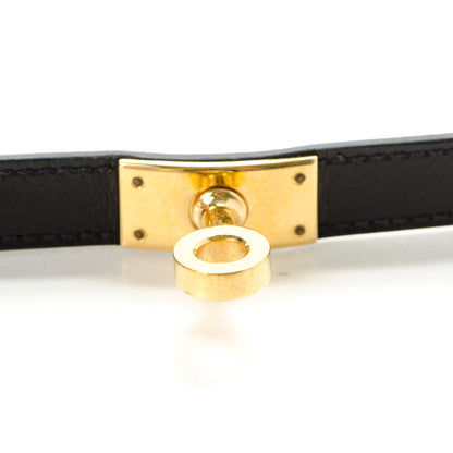 Hermes Box Kelly Double Tour Bracelet M Black 6 of 7