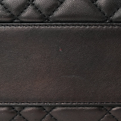 Versace Nappa Quilted Icon Bowler Bag Black 11 of 12